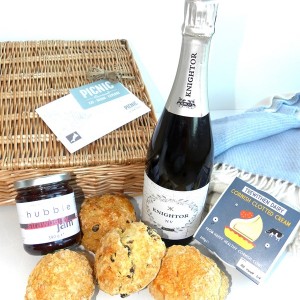 Bubbly Cornish Cream Tea from Picnic Cornwall